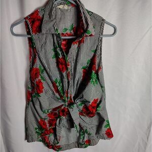 Hint of blush blouse
